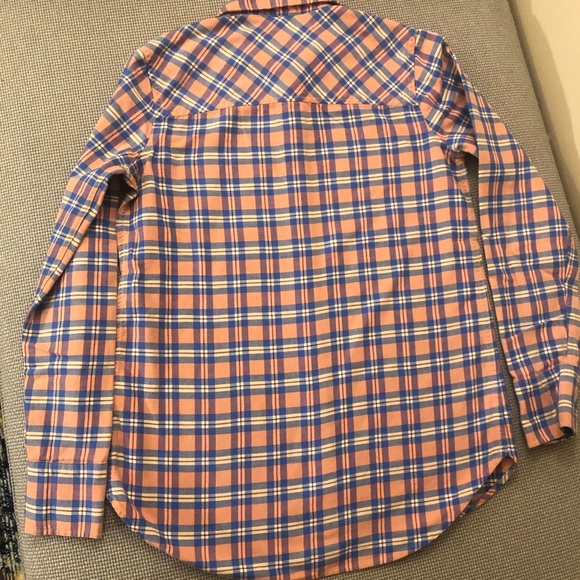 J. Crew Plaid Flannel Boy Shirt - Picture 5 of 6